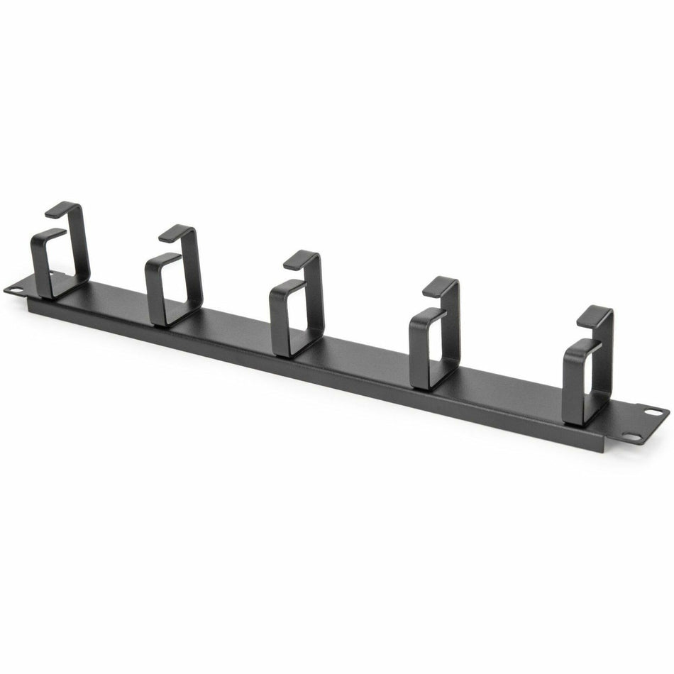 Rocstor 1U 19in Metal Rackmount Cable Management Panel - Y10E046-B1
