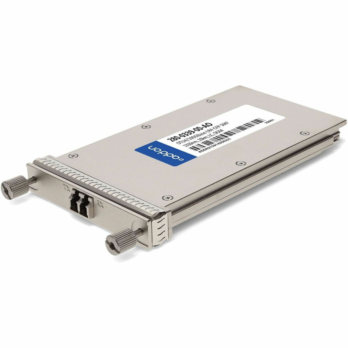 AddOn Cyan&reg; 280-0339-00 Compatible TAA OTU4/100GBase-LR4 CFP Transceiver (SMF, 1310nm, 10km, LC, DOM) - 280-0339-00-AO