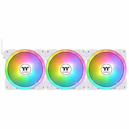 Thermaltake SWAFAN EX12 ARGB Sync PC Cooling Fan TT Premium Edition (3-Fan Pack) - 3 Pack - CL-F169-PL12SW-A