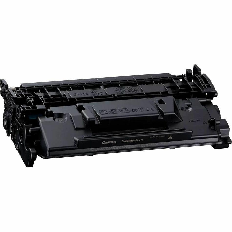 Canon 070H Original High Yield Laser Toner Cartridge - Black - 1 Pack - 5640C001