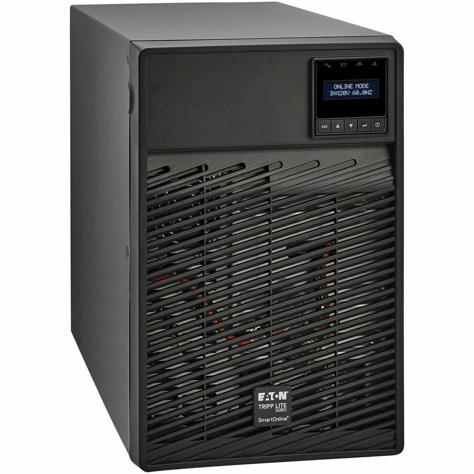 Tripp Lite by Eaton series SmartOnline 120V 700VA 630W Double-Conversion UPS, 6 Outlets, Network Card Option, LCD, USB, DB9, Tower - SU700XLCD