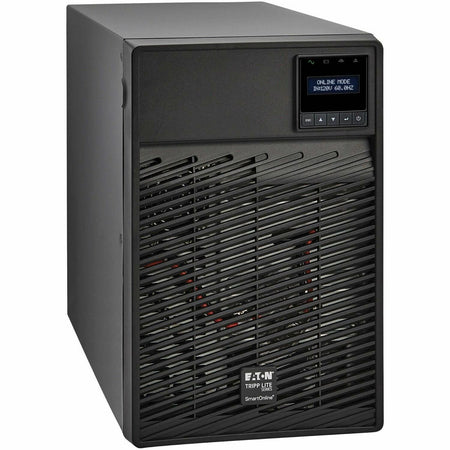 Eaton Tripp Lite Series SmartOnline 120V 700VA 630W Double-Conversion UPS, 6 Outlets, Network Card Option, LCD, USB, DB9, Tower - SU700XLCD