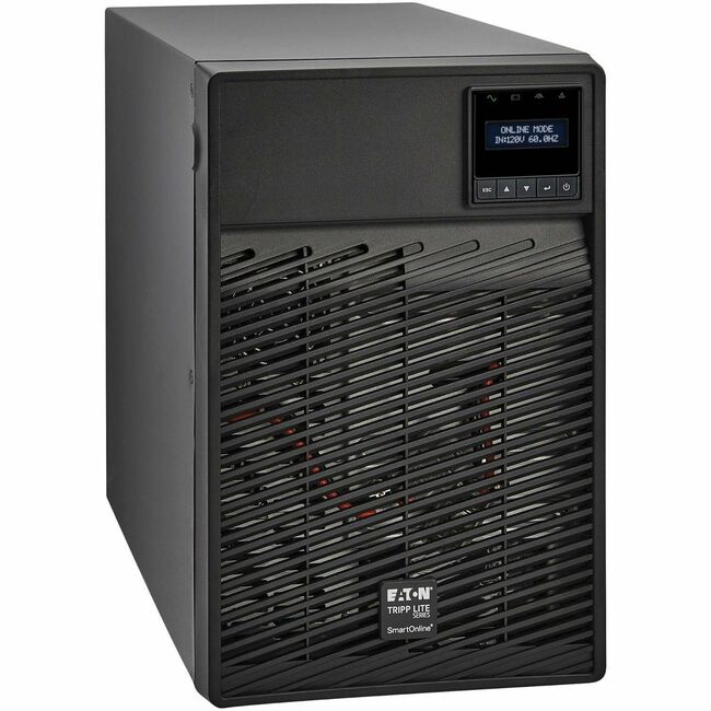 Tripp Lite by Eaton SmartOnline 120V 700VA 630W Double-Conversion UPS, 6 Outlets, Network Card Option, LCD, USB, DB9, Tower - Battery Backup - SU700XLCD