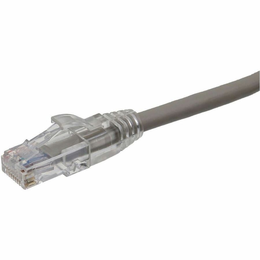 Axiom 50FT CAT6A Snagless Shielded (STP) Patch Cable - Gray - TAA Compliant - AXG97674