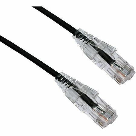 Axiom 90FT CAT6A BENDnFLEX Ultra-Thin Snagless Patch Cable (Black) - TAA Compliant - AXG97906