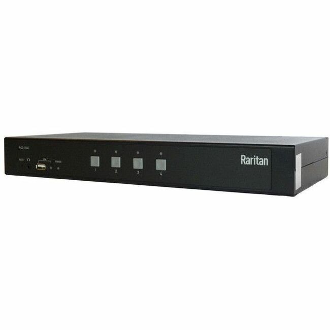 Raritan 4-port Single Head SecureSwitch, NIAP PP4.0 cert certificated, HDMI, support CAC - RSS4-104