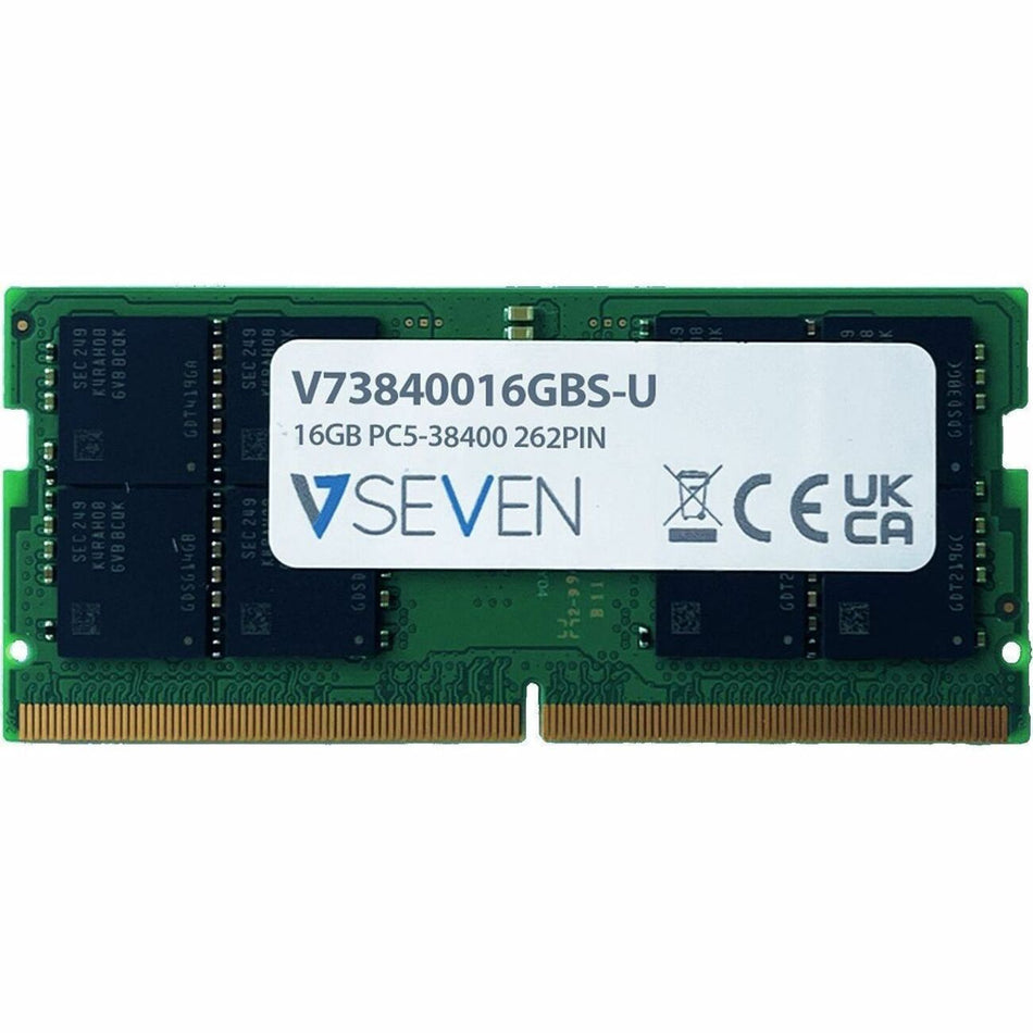 V7 V73840016GBS-U 16GB DDR5 SDRAM Memory Module - V73840016GBS-U