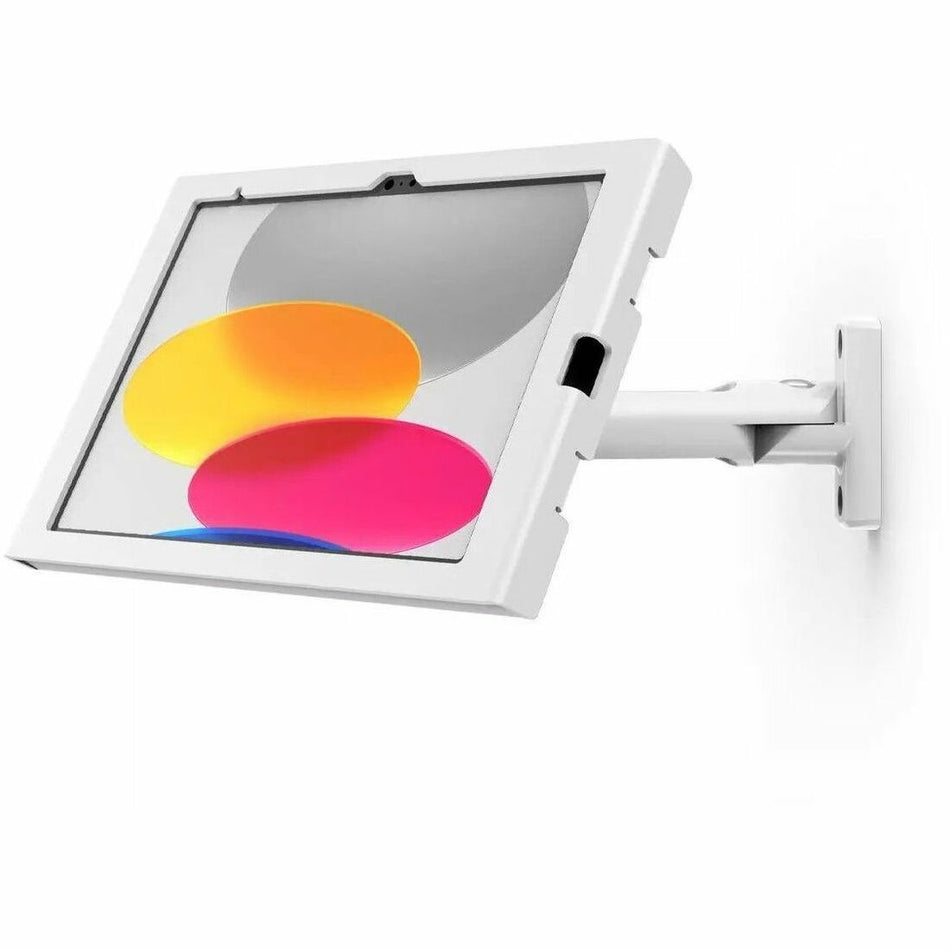 Compulocks iPad 10.9" 10th Gen Swell Enclosure Swing Wall Mount White - 827W209SWLW