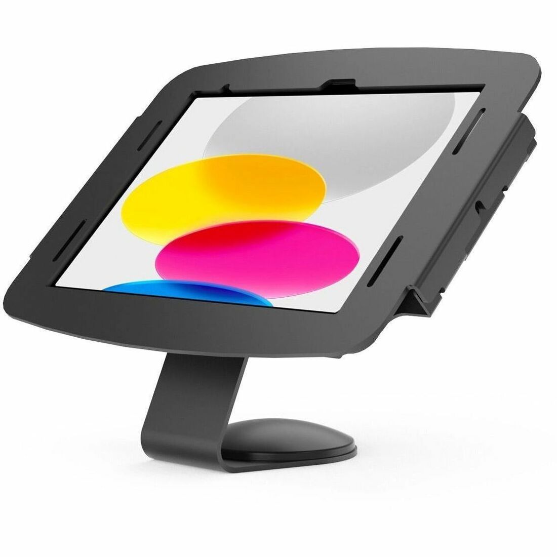 Compulocks iPad 10.2" Space Enclosure Core Counter Stand or Wall Mount Black - 111B102IPDSB