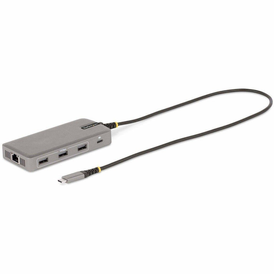 StarTech.com USB-C Triple-Monitor Multiport Adapter, HDMI & DisplayPort, 3x 10Gbps USB Hub, PD Pass-Through, GbE, Travel Docking Station - 117B-USBC-MULTIPORT