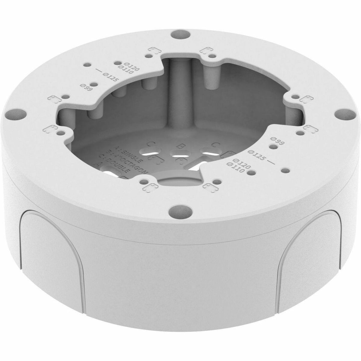 Wisenet Mounting Box - White - SBV-140BW