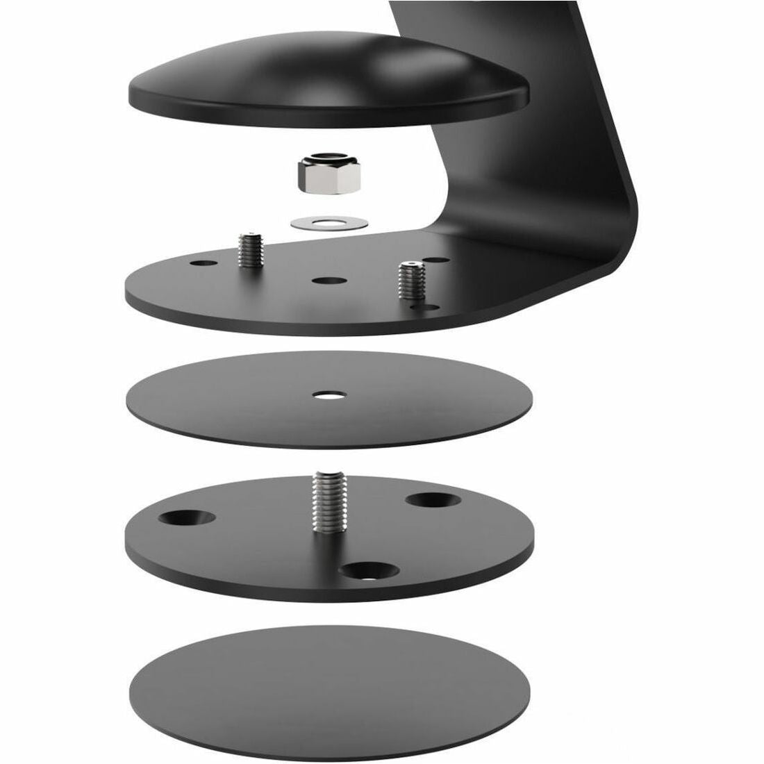 Compulocks Swivel Base for Core Stand Black - SWBB