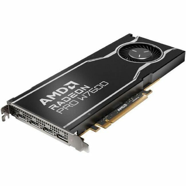 AMD Radeon Pro W7600 Graphic Card - 8 GB GDDR6 - Full-height - 100-300000077