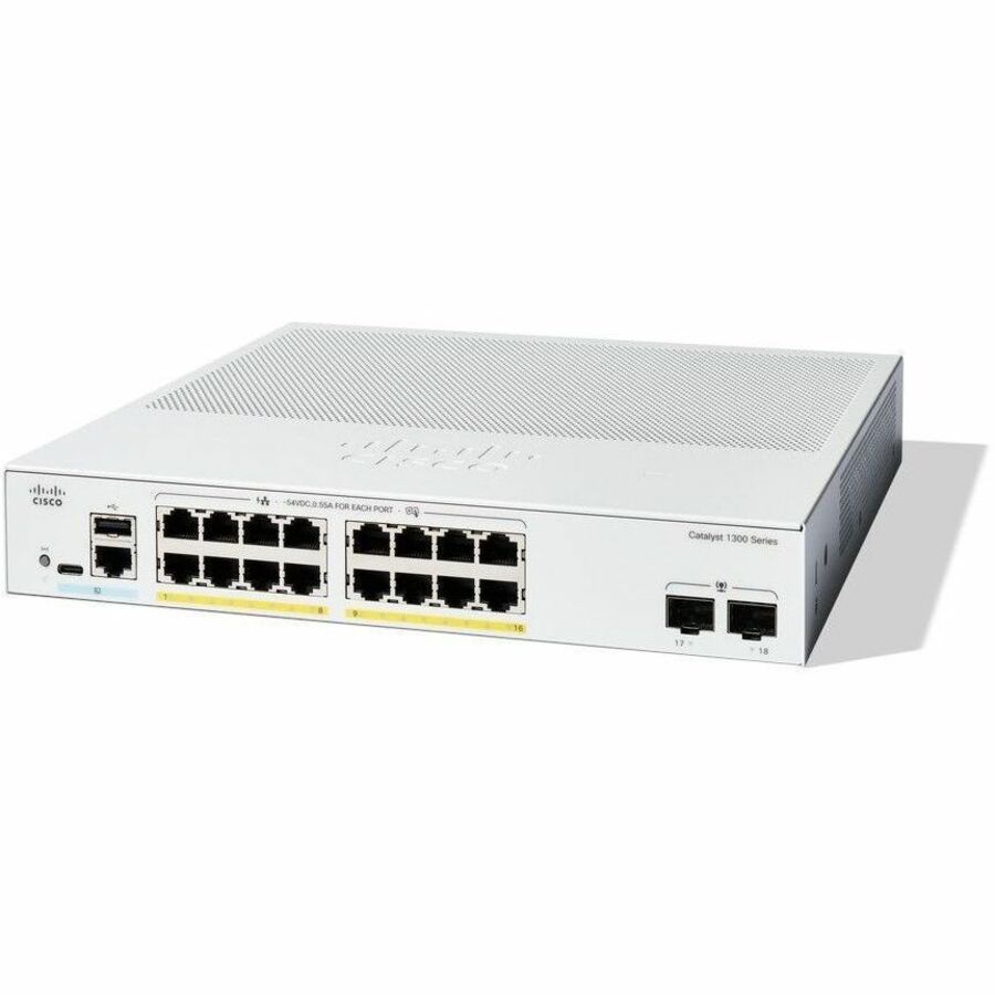 Cisco Catalyst C1300-16P-2G Ethernet Switch - C1300-16P-2G