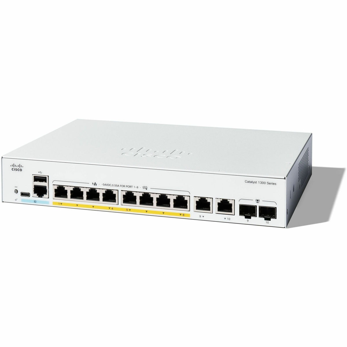 Cisco Catalyst C1300-8P-E-2G Ethernet Switch - C1300-8P-E-2G