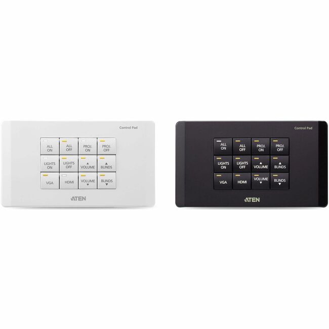 ATEN VK0200 12-button Control Pad (EU, 2 Gang) - VK0200TTK