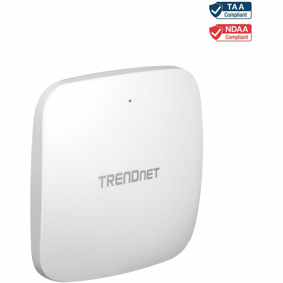TRENDnet TEW-923DAP Dual Band IEEE 802.11 a/b/g/n/ac/ax 2.91 Gbit/s Wireless Access Point - Indoor - TAA Compliant - TEW-923DAP
