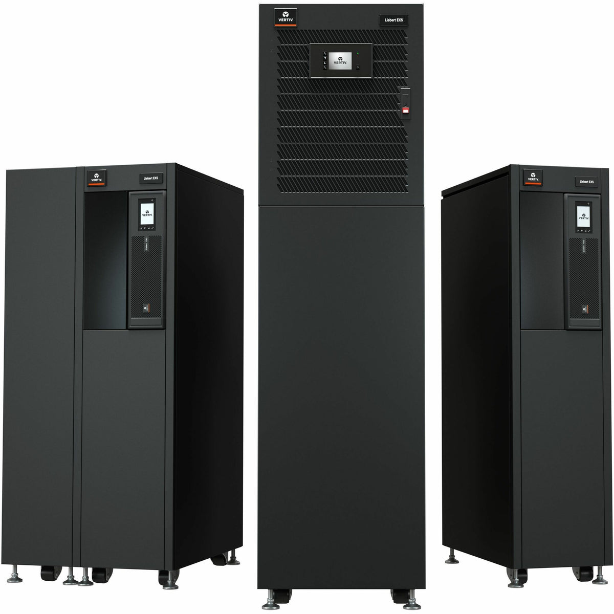 Vertiv Liebert EXS UPS (tower) 15kVA/15kW 208/120VAC (220/127VAC) 3-Phase 4 Wire w/ Liebert Intellislot Card (IS-UNITY-DP) 15-Min Runtime (EXS15KXRN) - EXS15KXRN