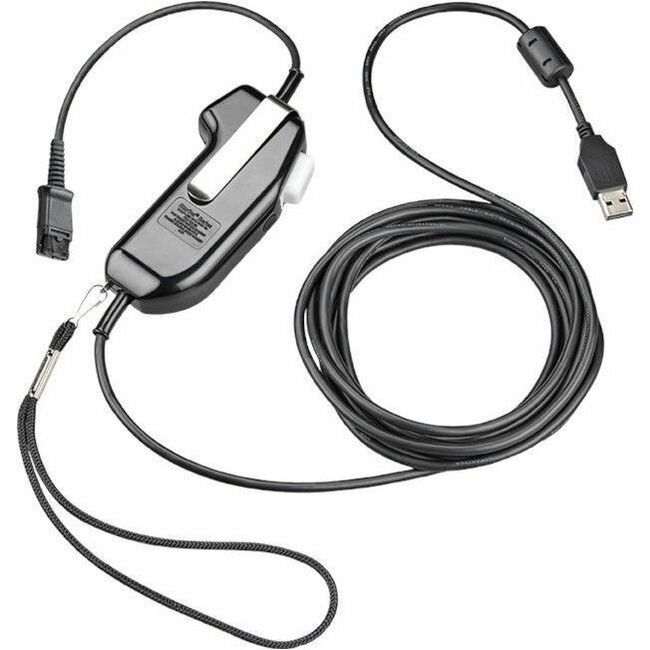 Poly SHS 2626-14 USB-PTT Secure Voice Monaural Serialized PTT Momentary TAA - 8K7N1AA#AC3