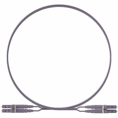 Panduit Opti-Core 2 Fiber, OS2, Key/NonKey G-Violet LC Duplex, Plenum - F92EPKGLGSGM003