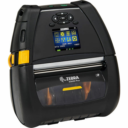 Zebra ZQ630 Plus Desktop, Industrial, Mobile, Retail, Transportation & Logistic, Manufacturing, Warehouse Direct Thermal Printer - Monochrome - Label/Receipt Print - Fast Ethernet - USB - Serial - Bluetooth 4.2 - IEEE 802.11ac Wireless LAN - Near Field Communication (NFC) - ZQ63-AUXA004-00