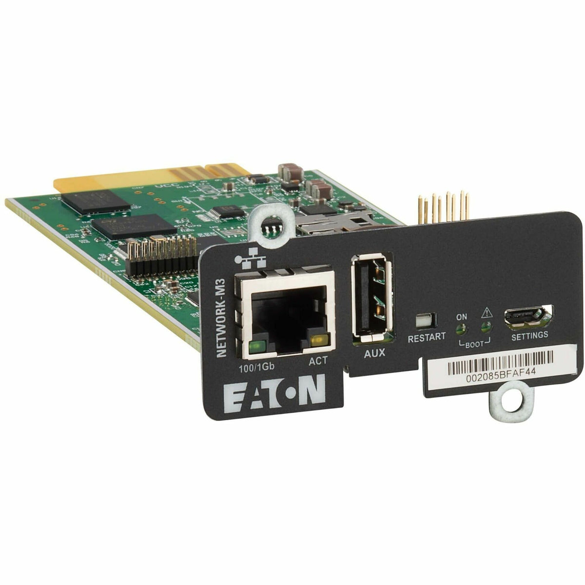 Eaton Cybersecure Gigabit NETWORK-M3 Card for UPS and PDU, UL 2900-1 and IEC 62443-4-2 Certified Network Card - NETWORK-M3