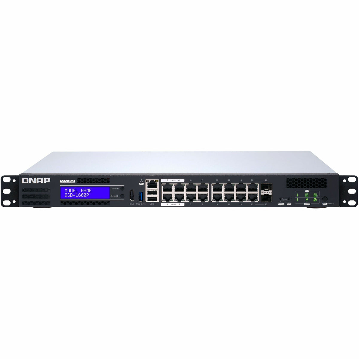 QNAP QGD-1600-8G Ethernet Switch - QGD-1600-8G-US