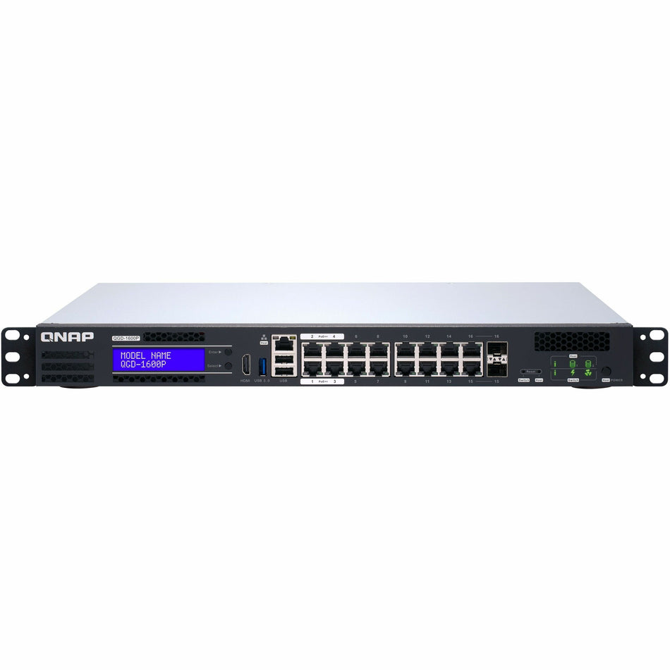 QNAP QGD-1600-8G Ethernet Switch - QGD-1600-8G-US