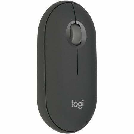 Logitech Pebble Mouse 2 M350s Slim Bluetooth Wireless Mouse, Portable, Customizable Button, Quiet Clicks - Tonal Graphite - 910-007024