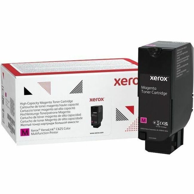 Xerox Original High Yield Laser Toner Cartridge - Magenta Pack - 006R04638