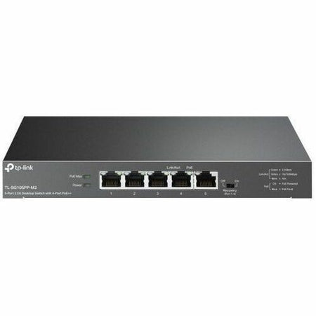 TP-Link 5-Port 2.5G Desktop Switch with 4-Port PoE++ - TL-SG105PP-M2