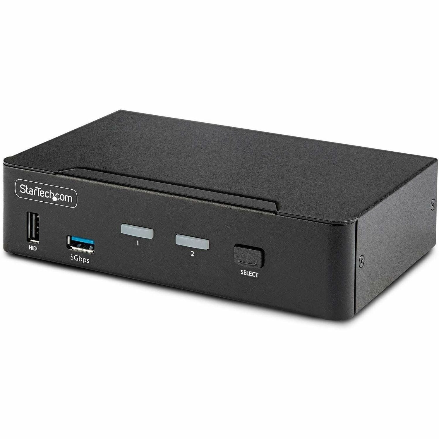 StarTech.com 2-Port DisplayPort 1.4 KVM Switch, 8K 60Hz / 4K 144Hz, 2x USB 3.0 Ports, 4x USB 2.0 Ports, Hotkey Switching, TAA Compliant - D86A2-2-PORT-8K-KVM