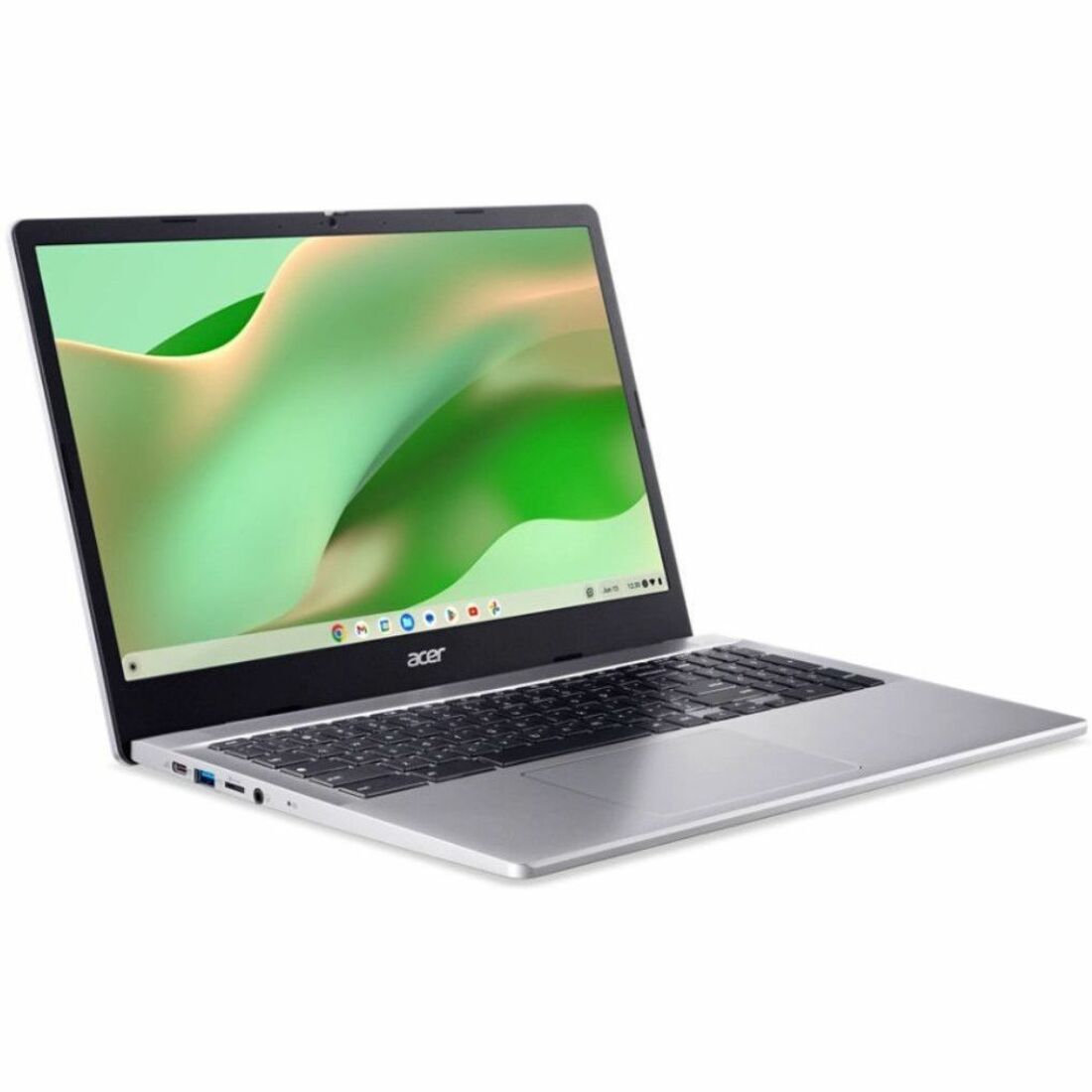 Acer Chromebook 315 CB315-5H-C4Z5 15.6" Chromebook - Full HD - 60 Hz - Intel N-Series N100 - 8 GB - 64 GB Flash Memory - English (US) Keyboard - Silver - NX.KRNAA.002