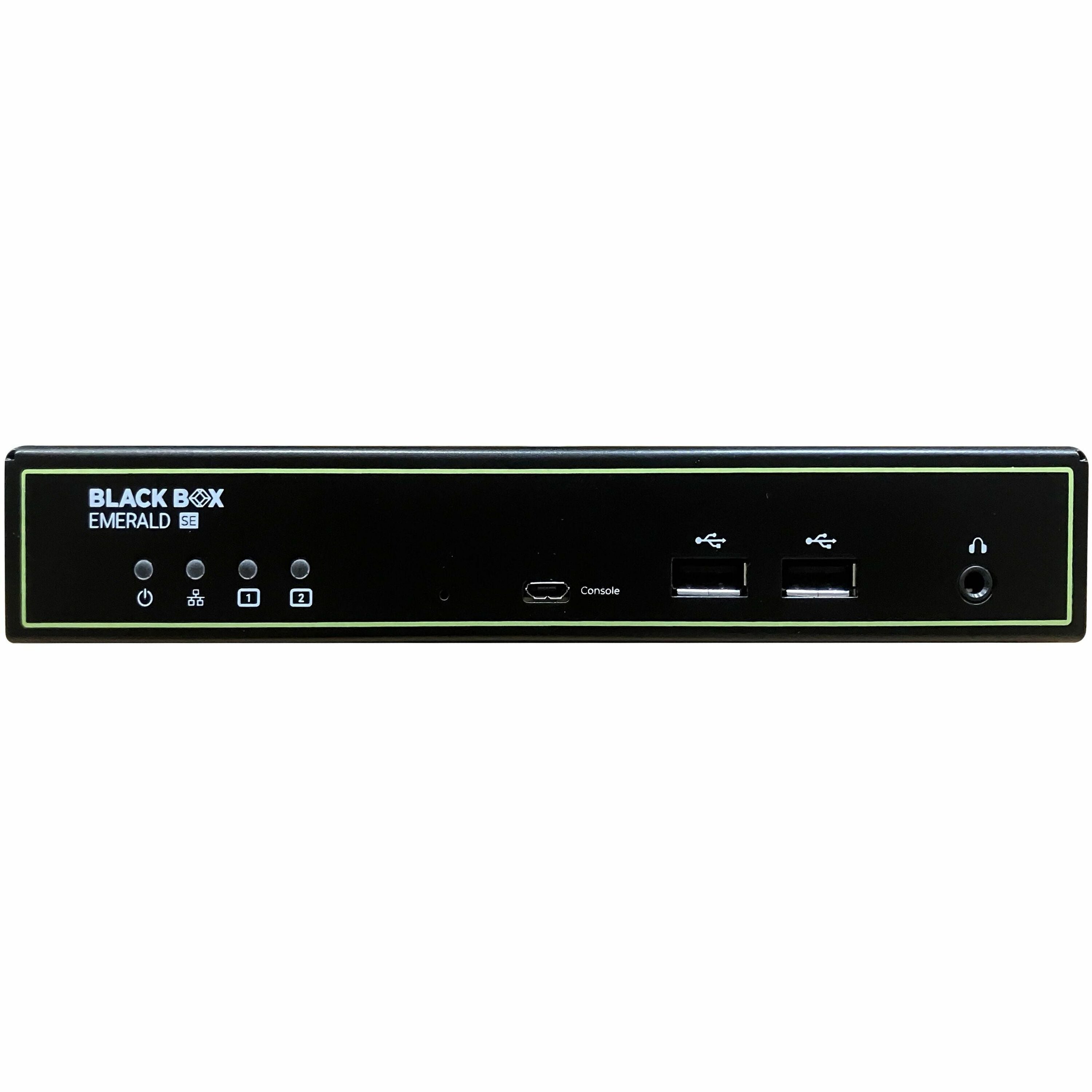 Emerald&reg; Emerald SE KVM-over-IP - DisplayPort, USB 2.0, Audio, RJ45 - EMD2002SE-DP-R