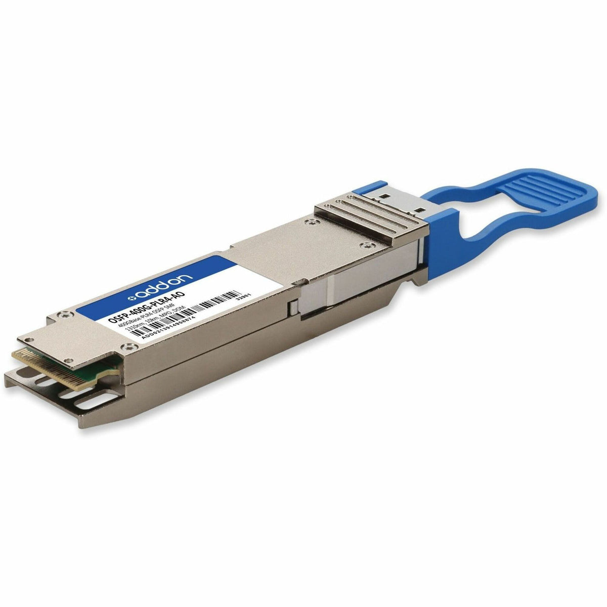 AddOn Arista Networks&reg; OSFP-400G-PLR4 Compatible TAA 400GBase-PLR4 OSFP Transceiver (SMF, 1310nm, 10km, MPO, DOM, CMIS 4.0) - OSFP-400G-PLR4-AO