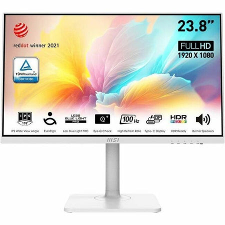 MSI Modern MD2412PW 24" Class Full HD LCD Monitor - 16:9 - Modern MD2412PW