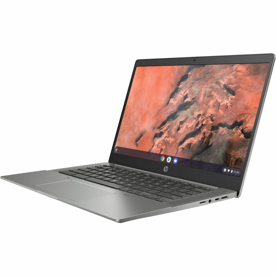 HPI SOURCING - NEW Chromebook 14b-na0000 14b-na0010wm 14" Chromebook - Full HD - 1920 x 1080 - AMD Ryzen 3 3250C Dual-core (2 Core) 2.60 GHz - 4 GB Total RAM - 4 GB On-board Memory - 128 GB SSD - Mineral Silver Aluminum - 35G89UA#ABA