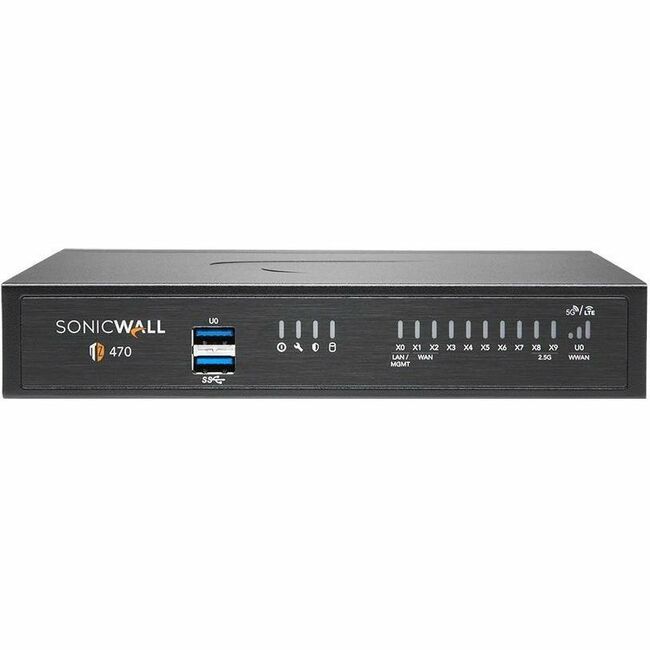 SonicWall TZ470 Network Security/Firewall Appliance - 03-SSC-1367