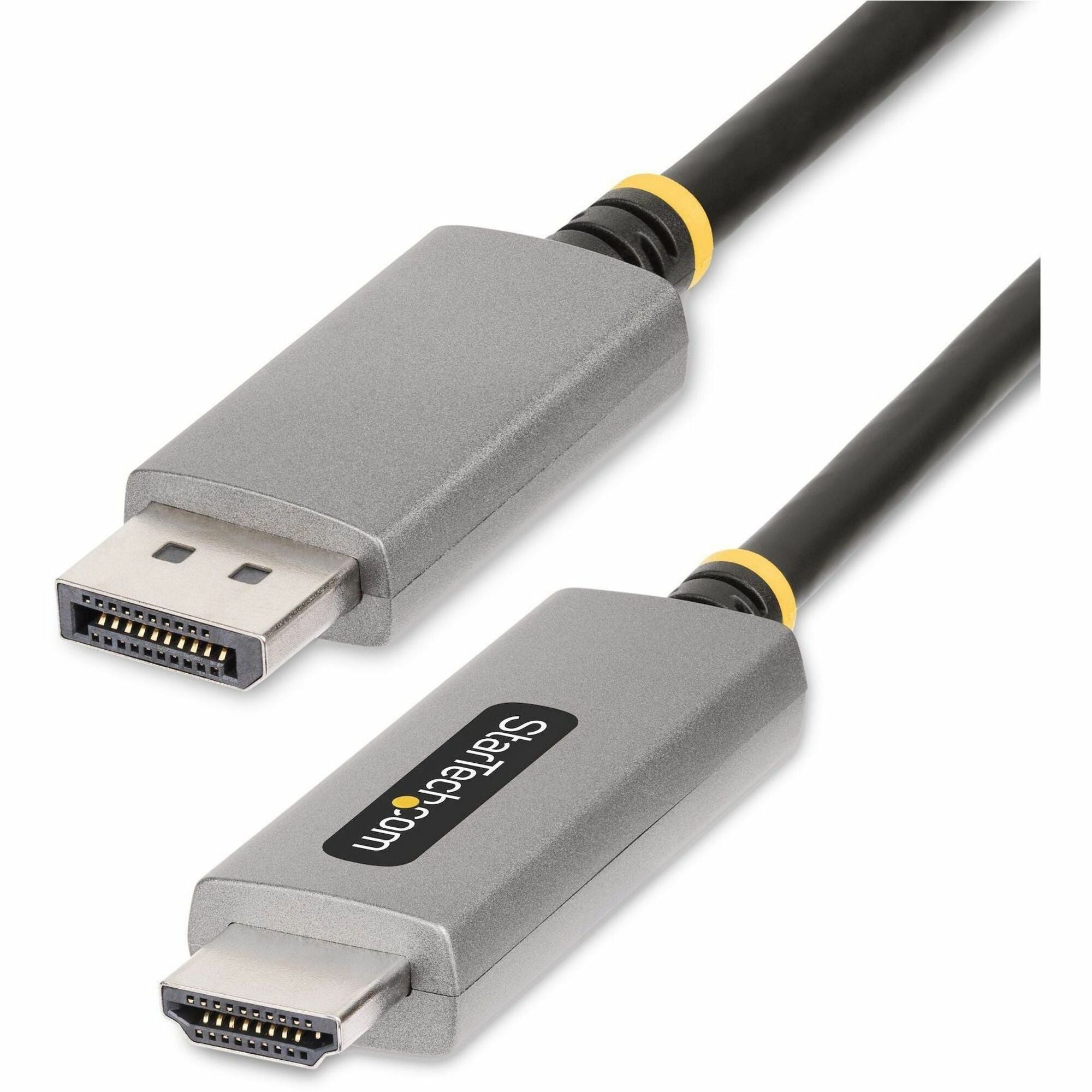 StarTech.com 6ft (2m) DisplayPort to HDMI Adapter Cable, 8K 60Hz, 4K 144Hz, HDR10, DP 1.4 to HDMI 2.1 Active Video Converter - 133DISPLAYPORTHDMI21