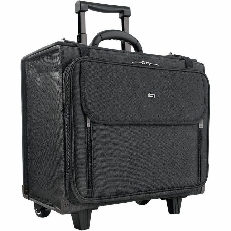 Solo Morgan Carrying Case (Roller) for 17.3" Notebook - Gray - B151-4/10