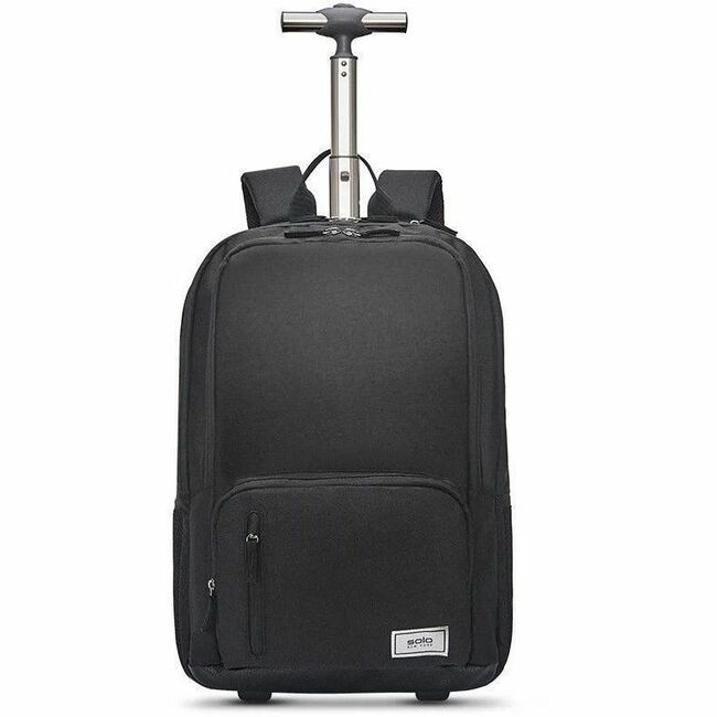 Solo Bleecker Carrying Case (Rolling Backpack) for 15.6" Notebook - Black - UBN786-4