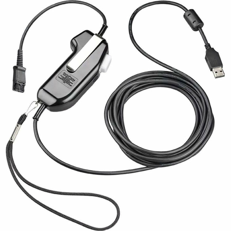 Poly SHS 2626-13 USB-PTT Secure Voice Monaural no Serial no PTT Momentary TAA - 8K7N0AA#AC3