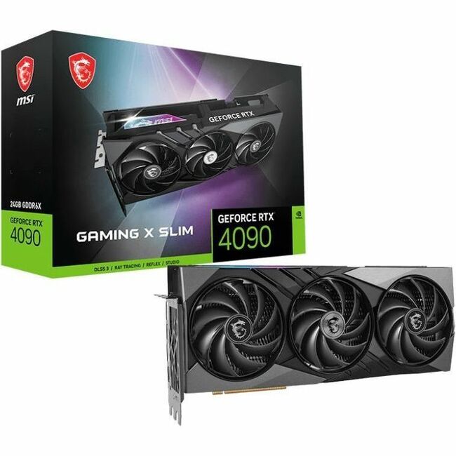 MSI NVIDIA GeForce RTX 4090 Graphic Card - 24 GB GDDR6X - G4090GXS24