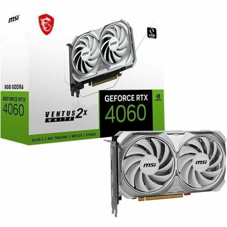 MSI NVIDIA GeForce RTX 4060 Graphic Card - 8 GB GDDR6 - G4060V2XW8C