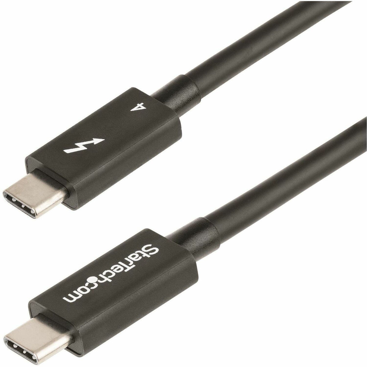 StarTech.com 1.6ft/50cm Thunderbolt 4 Cable, 40Gbps, 100W PD, 4K/8K Video, Intel-Certified, Compatible w/Thunderbolt 3/USB 3.2/DisplayPort - TBLT4MM50CM