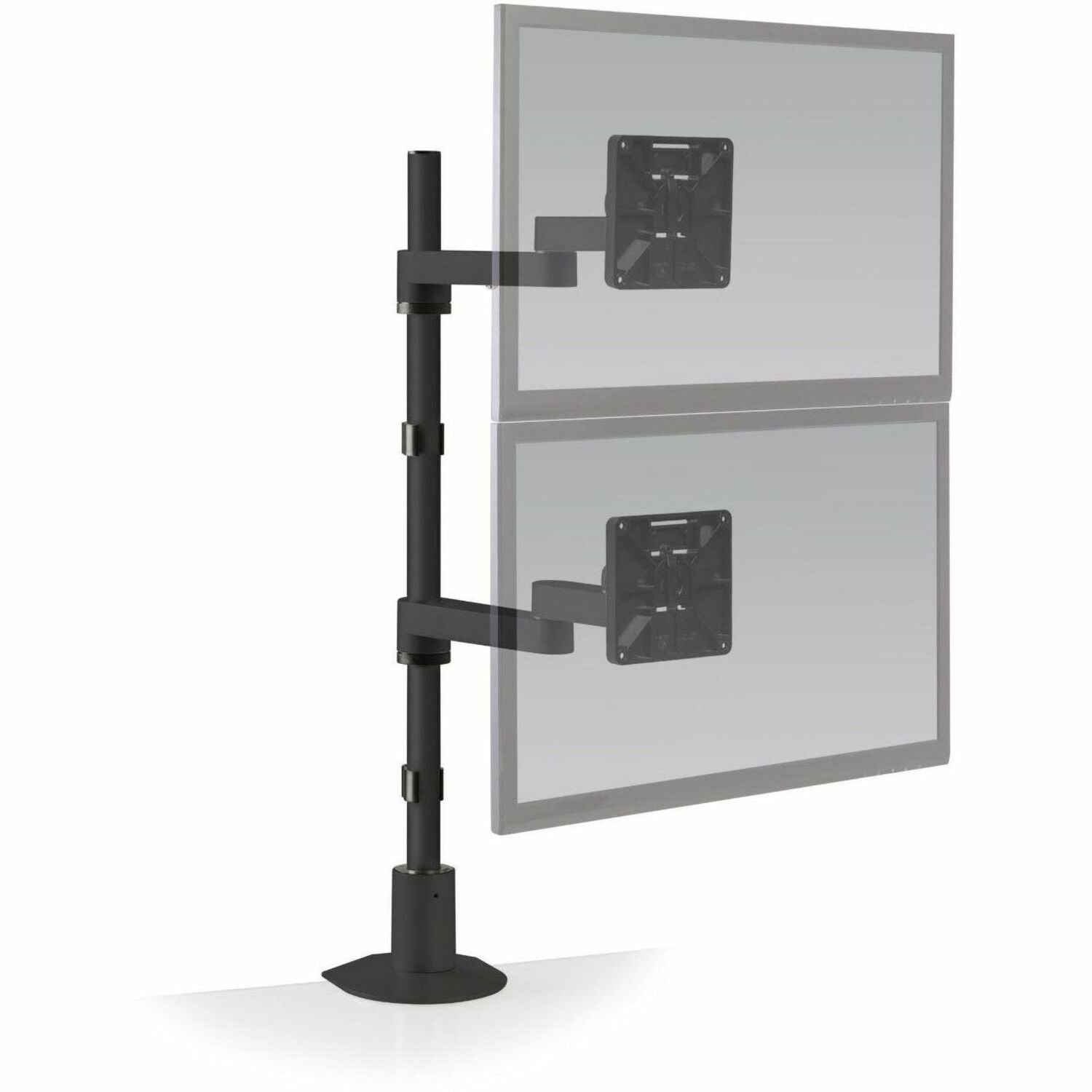 HAT Design Works Pole Mount for Monitor, Flat Panel Display, Touchscreen Monitor - Landscape/Portrait - 9112-D-28-FM-104