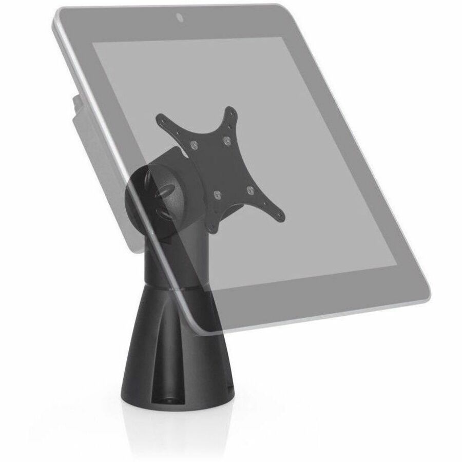 HAT Design Works 9190 Counter Mount for Monitor, Signature Capture Device, Kiosk - Vista Black - 9190-104