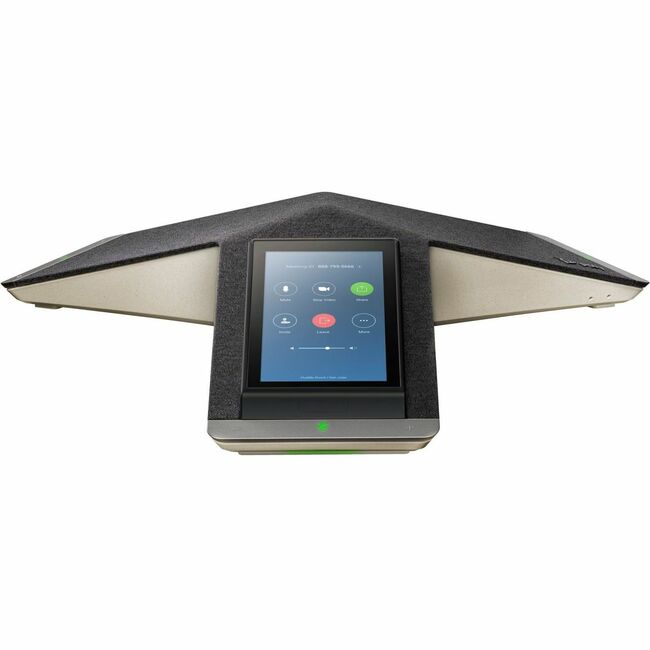 Poly Trio C60 IP Conference Station - Corded/Cordless - Bluetooth, Wi-Fi - Tabletop - Black - TAA Compliant - 849B3AA#ABA