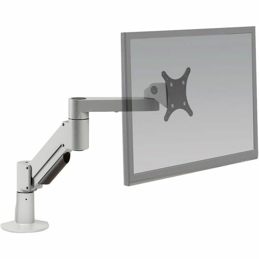 HAT Design Works 3500-250-124 Mounting Arm for Monitor - Silver - Landscape/Portrait - 3500-250-124