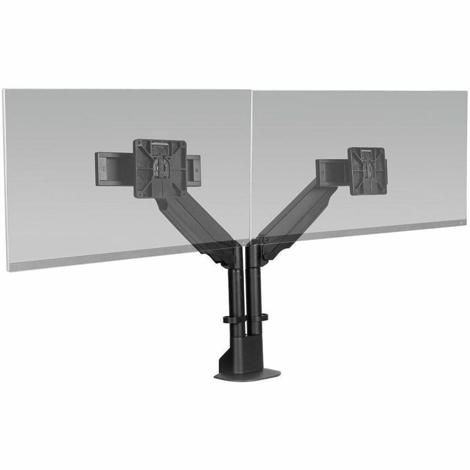 HAT Design Works E2-2-104 Mounting Arm for Monitor, Display Screen - Black - Landscape/Portrait - E2-2-104